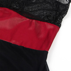 Subblime - 954420 Robe Bondage En Dentelle Noire S/M